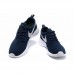 Кроссовки Nike Roshe Run Темно-синие с белым