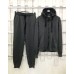 Мужской темно-серый прогулочный костюм деми от Colors of California Classic Zip Hoodie, худи на молнии
