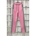 Теплые брюки UGG Australia, бледно-розовые с серыми лампасами