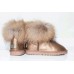 UGG MINI RACCOON GOLD (Н499)