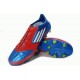 Кросівки Adidas F50 Adizero miCoach Leather FG [Blue/Red]