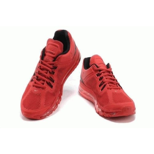 Кроссовки Nike Air Max 2013 Красные (О-733)