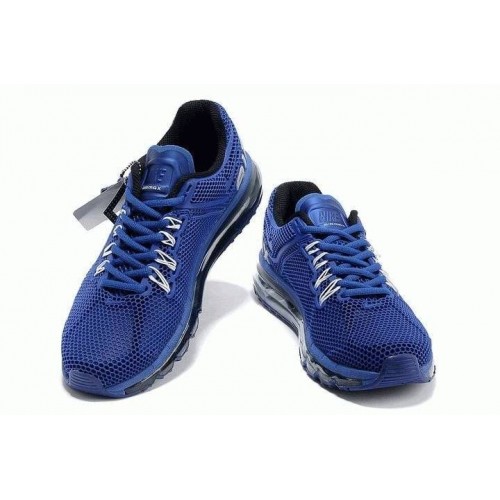 Кроссовки Nike Air Max 2013 GL Синие (О-842)