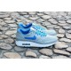 Кроссовки Nike Air Max 87 Серо-синие (А611)
