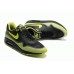 Кроссовки Nike Air Max 87 Hyperfuse Черно/зеленые (О-325)