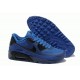 Кроссовки Nike Air Max 90 Hyperfuse Синие (О-751)