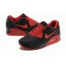 Кроссовки Nike Air Max 90 GL Black-Red (O722)