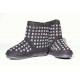 Угги WOOL BOOTS BLACK (H957)