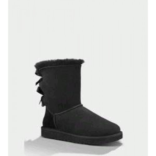 АКЦИЯ! UGG BAILEY BOW BLACK HOT