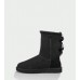 АКЦИЯ! UGG BAILEY BOW BLACK HOT