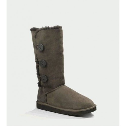 UGG BAILEY BUTTON TRIPLET CHOCOLATE