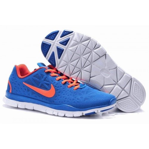 Кроссовки Nike Free Run 3.0 Blue and Orange (М157)