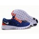 Кроссовки Nike Free Run Plus 2 Blue/Pink (VО-777)
