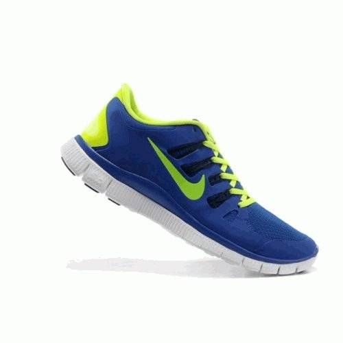 Кроссовки Nike Free Run 3.0 Blue and Latuce (МО-157)