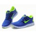 Кроссовки Nike Free Run 3.0 Blue and Latuce (МО-157)