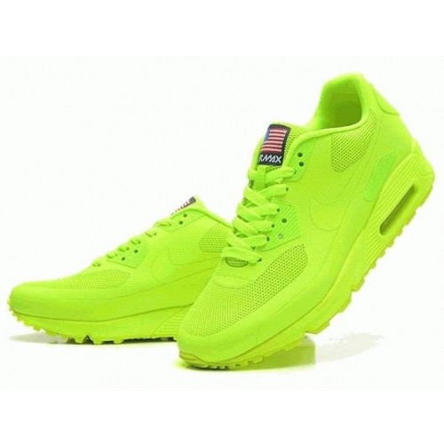 Кроссовки Nike Air Max 90 Hyperfuse Green USA (OVKЕ512)