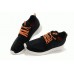 Кроссовки Nike Roshe Run II Black Orange Knit (ОА211)