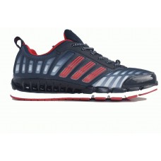 Кроссовки Adidas ClimaCool Черный-красный (К157)