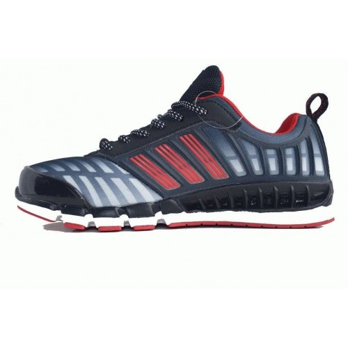 Кроссовки Adidas ClimaCool Черный-красный (К157)