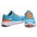Кроссовки Nike Free Run Turquoise 08M Bl/Or
