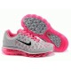 Кроссовки Nike Air Max 2011 Серо/розовые (О-237)