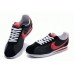 Кроссовки Nike Cortez Черно/красные (О-211)