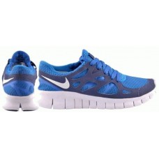 Кроссовки Nike Free Run Blue/Wh