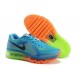 Кроссовки Nike Air Max 2014 Sea Blue Orange/Green (ОР617)