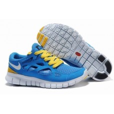 Кроссовки Nike Free Run Plus 2 Синие (О-354)