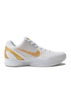 Кроссовки Nike Zoom Kobe 6 Белые (О-361)