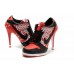 Ботиночки Nike Dunk Low Heels 05 Black/Wh/Red