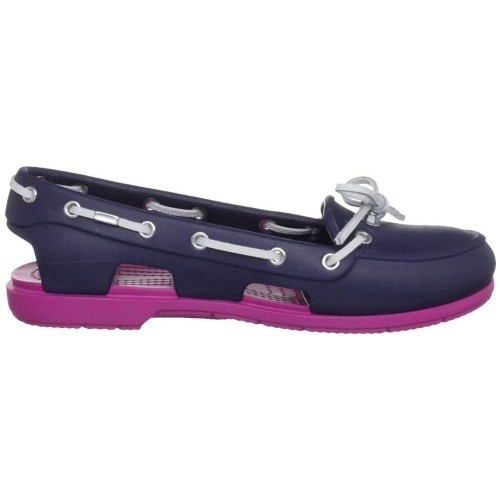 Crocs Beach Line Boat Shoe Purple Pink