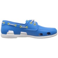 Crocs Beach Line Boat Shoe Blue White