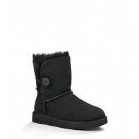 UGG Baby Bailey Button Black