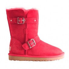 UGG Classic Short Clasp Red (М447)