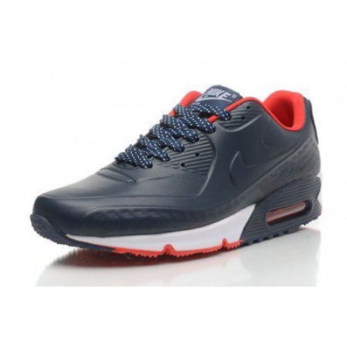 Кроссовки Nike Air Max 90 First Leather Blue Red