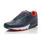 Кроссовки Nike Air Max 90 First Leather Blue Red
