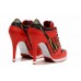 Ботиночки Nike Dunk Low Heels Красные