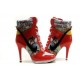 Ботиночки Nike Air Jordan High Heels 02 Красные
