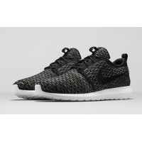 Кросівки Nike Roshe Run Flyknit London Black (ОРВЕ-514)