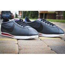 Кроссовки Nike Cortez Leather Серые (V-241)