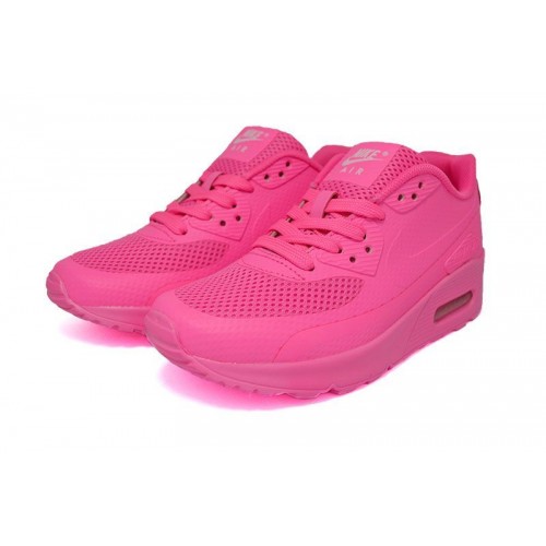 Кроссовки Nike Air Max 90 Hyperfuse Pink (VМ-518)