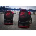 Кроссовки Nike Air Max 90 Черно-красные (V-127)