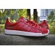 Кроссовки Adidas Superstar Красные (V-125)