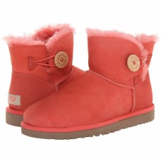 UGG Mini Bailey Button Red (О-517)