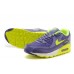 Кроссовки Nike Air Max 90 Premium Purple Lime (О766)