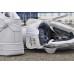 Кроссовки Nike Air Force High All White С мехом (W218)