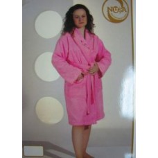 Женский махровый халат Nusa ns 11070 Розовый