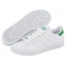 Кроссовки Adidas Stan Smith Белый/зеленый (MЕW011)