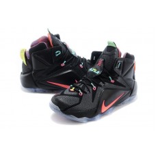 Кроссовки Nike Lebron 12 Черный (О-214)